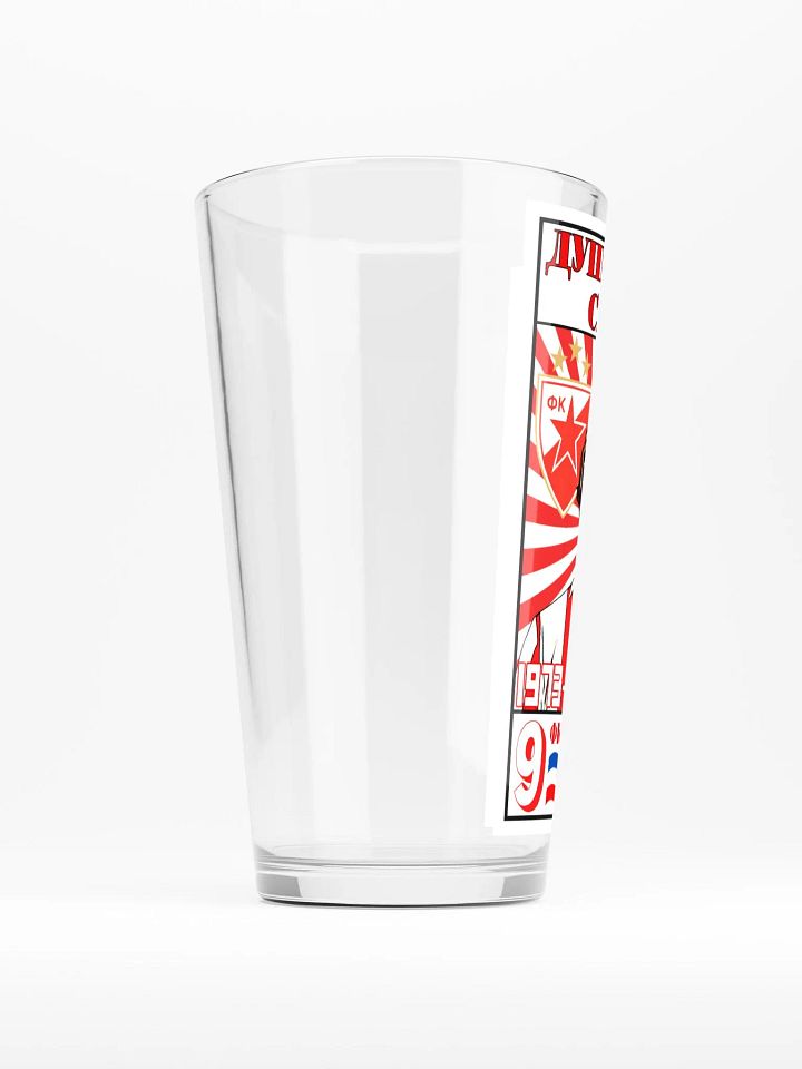 Dušan Dule Savić (FK Crvena Zvezda) Shaker Pint Glass product image (2)