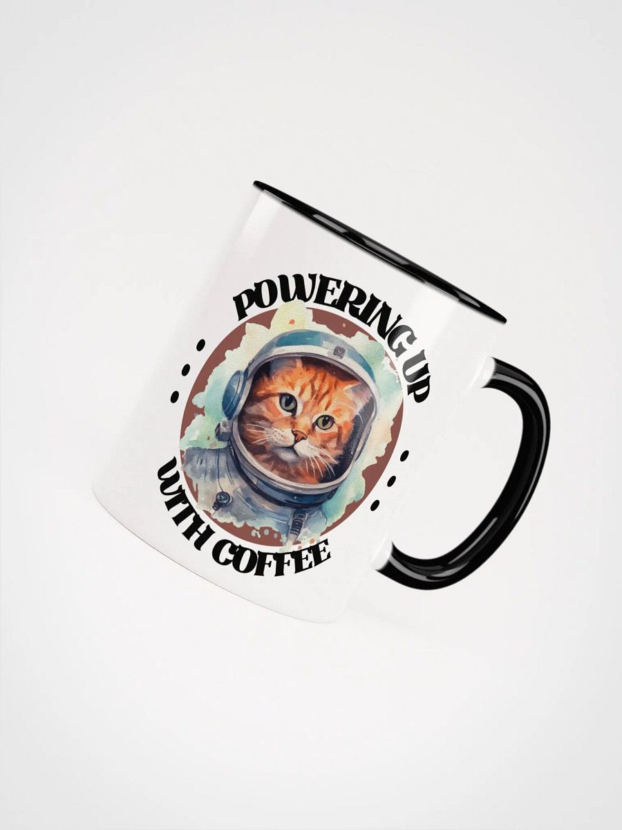 Astronaut Cat Ceramic Mug product image (4)