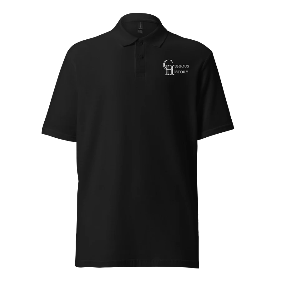 Curious History Emblem Polo Shirt product image (1)