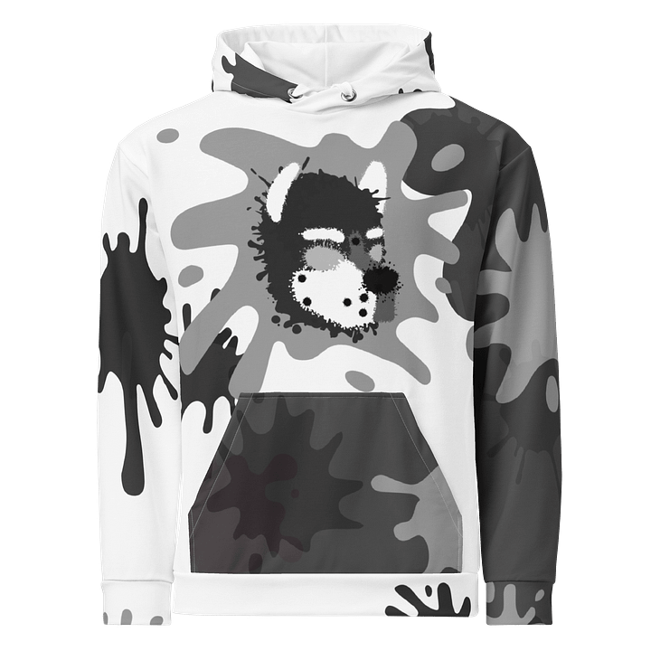 Chaos Splatter Hoodie - White product image (2)