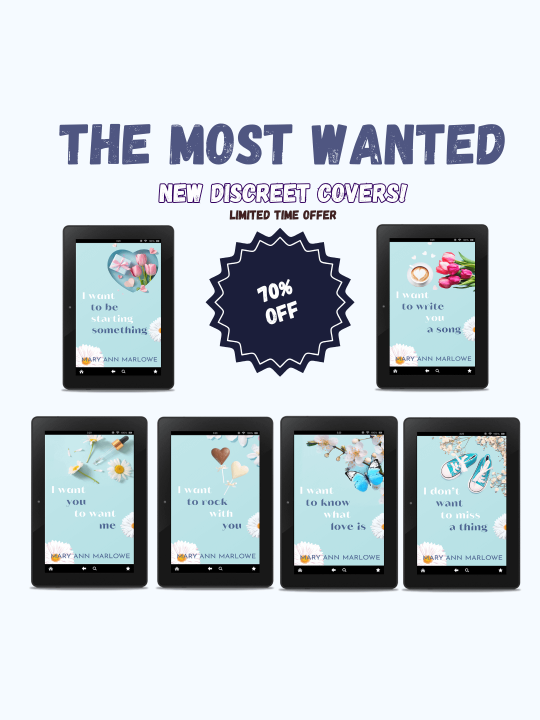 The Most Wanted Bundle (discreet cover) | E-book product image (1)