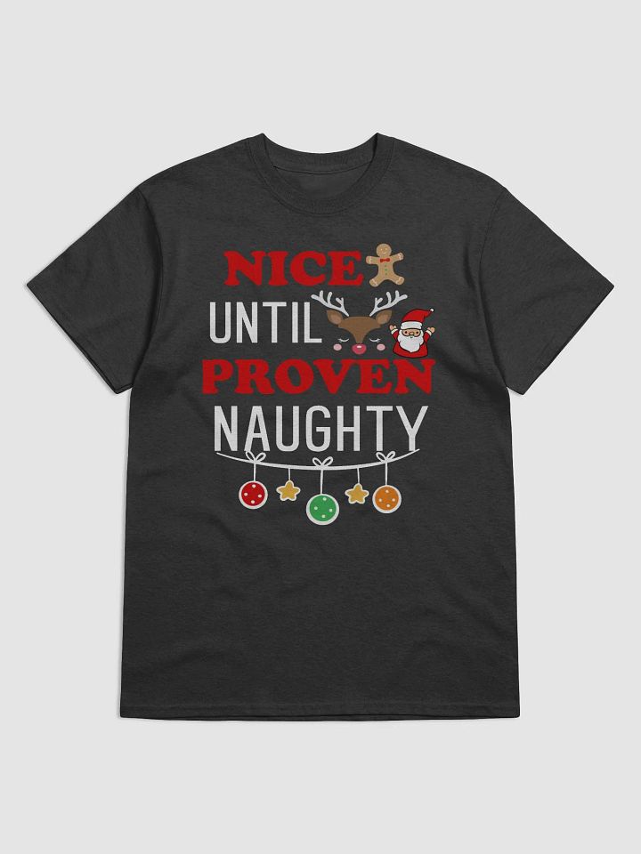 Nice Christmas Festive Tee Shirt Gildan 5000 USA product image (1)