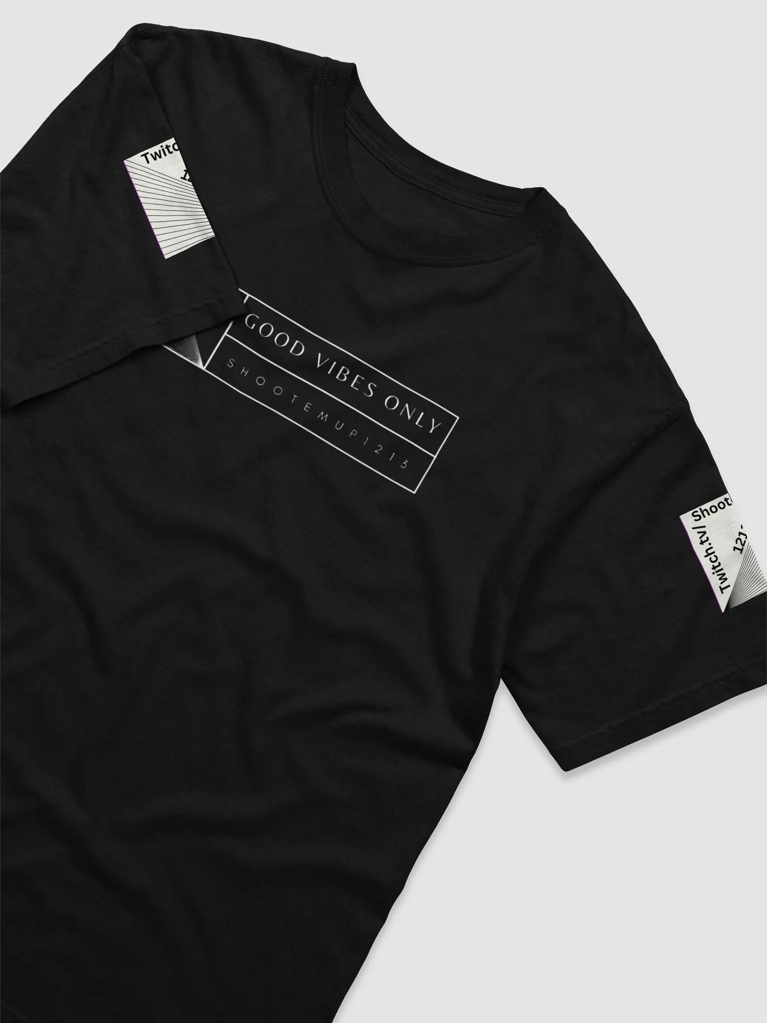 Good Vibes T-shirt (Design on sleeves and front) product image (3)