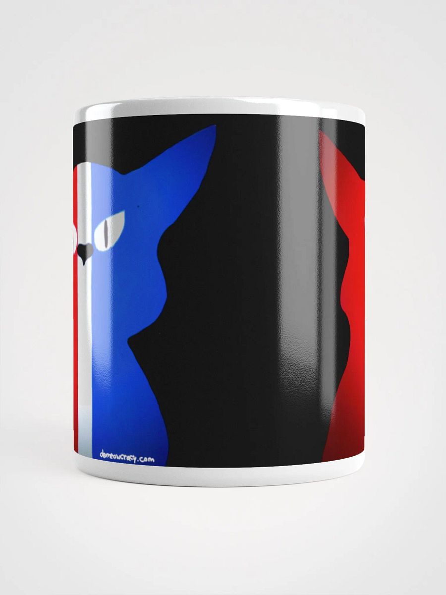 Tricolor Cat Demeowcracy Mug product image (5)