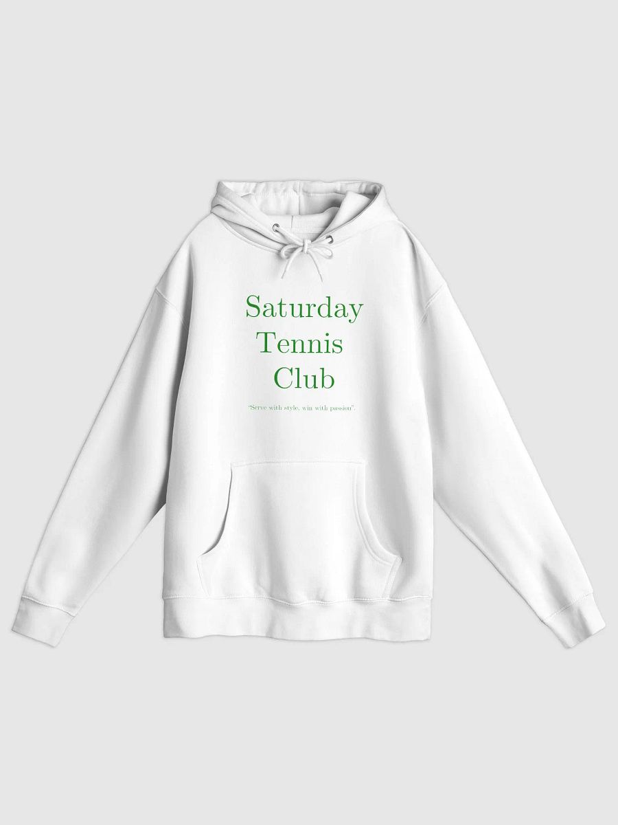 Saturday Tennis Club Hoodie - Serve with Style product image (3)