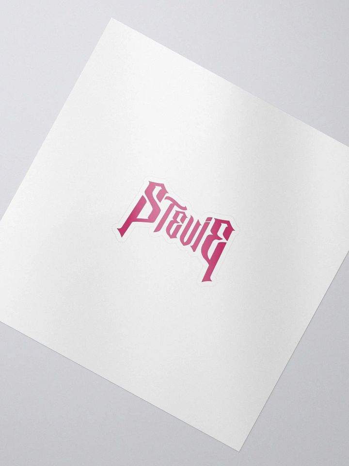 Stevie Sticker product image (2)