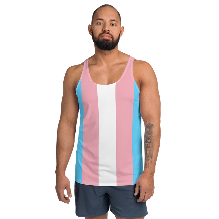 Trans Pride Flag - All-Over Print Tank product image (2)