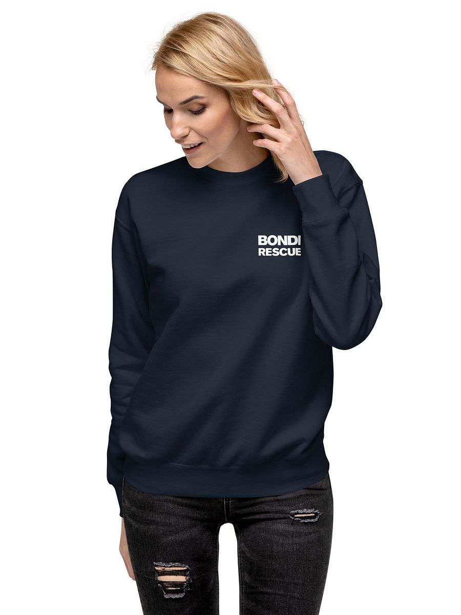 Bondi Rescue Captain Speaking Unisex Premium Sweatshirt product image (4)
