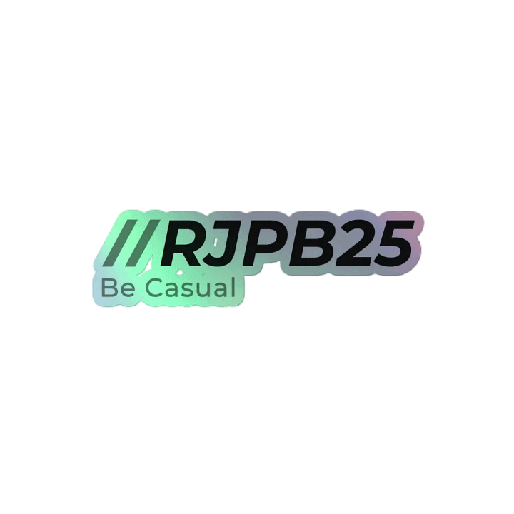 Classic RJPB25 - Be Casual Sticker product image (2)