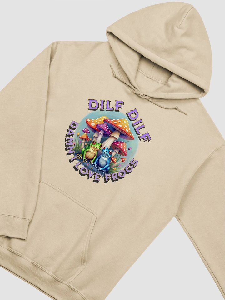 DILF Damn I Love Frogs Whimsical Paradise Hoodie product image (20)