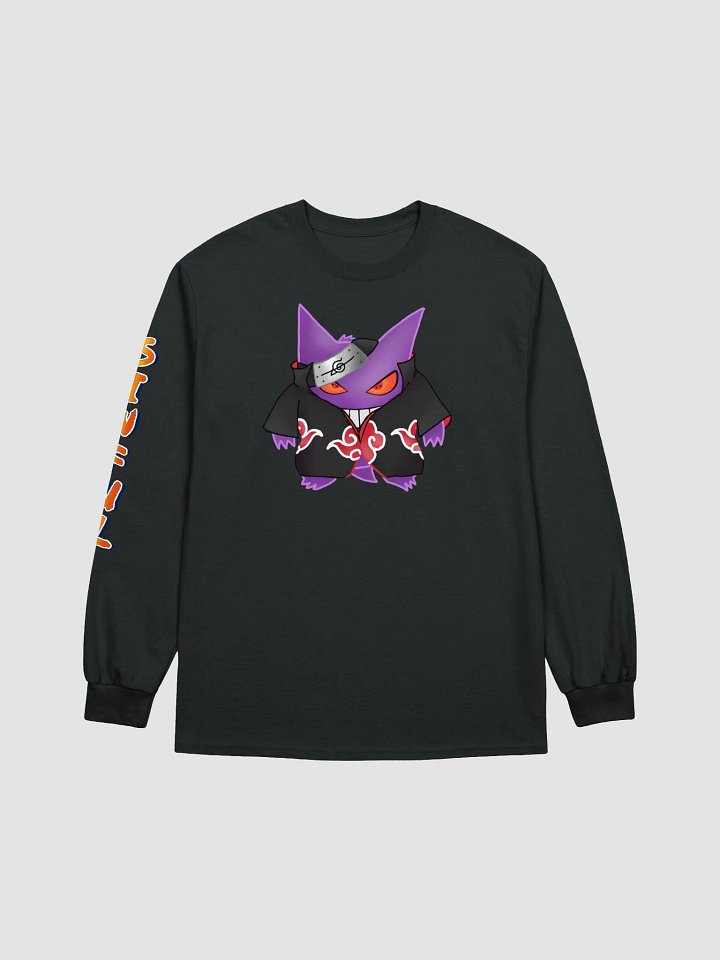 Gengar X Itachi Gildan Ultra Cotton Long Sleeve T-Shirt product image (1)