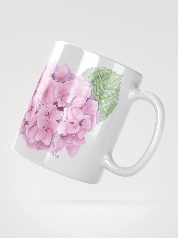 Hydrangea Botanical Illustration Mug product image (5)