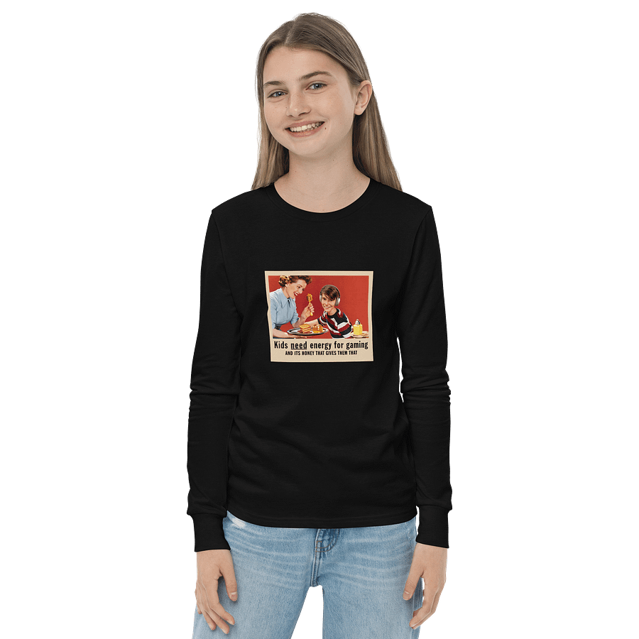Kids Need Energy Youth Long Sleeve T-Shirt product image (8)