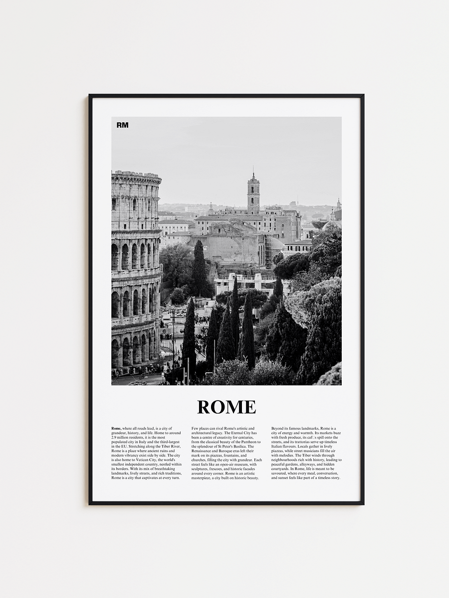 Rome 02 Newspaper Poster product image (1)