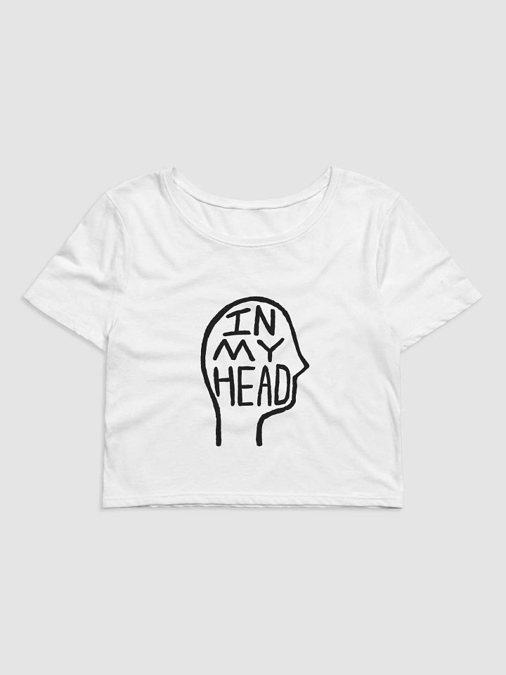 In My Head cropped tee product image (1)