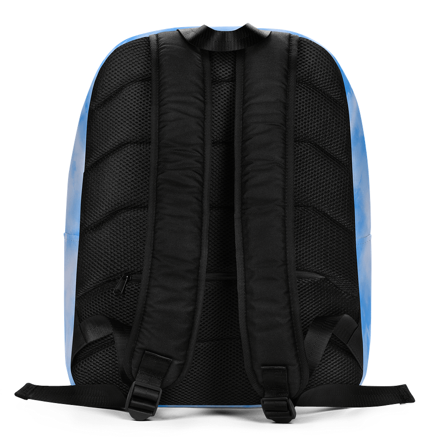 Radiant Celeste Blue Burst Tie-Dye Backpack product image (5)