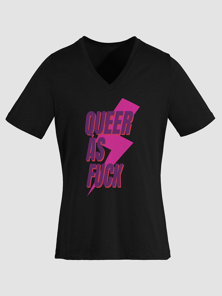 Queer AF Relaxed V-Neck Tee product image (1)