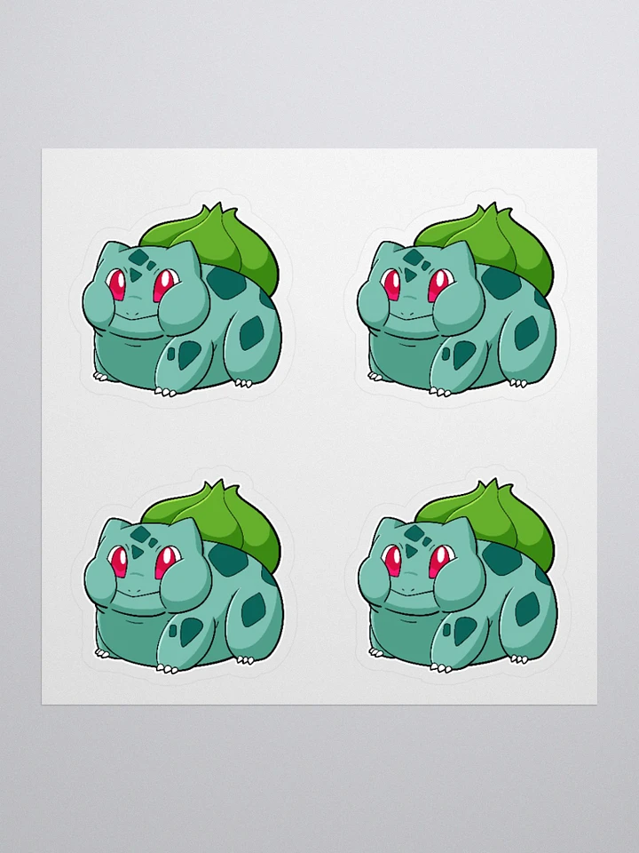 Chubby Bulbasaur Sticker Sheet product image (1)