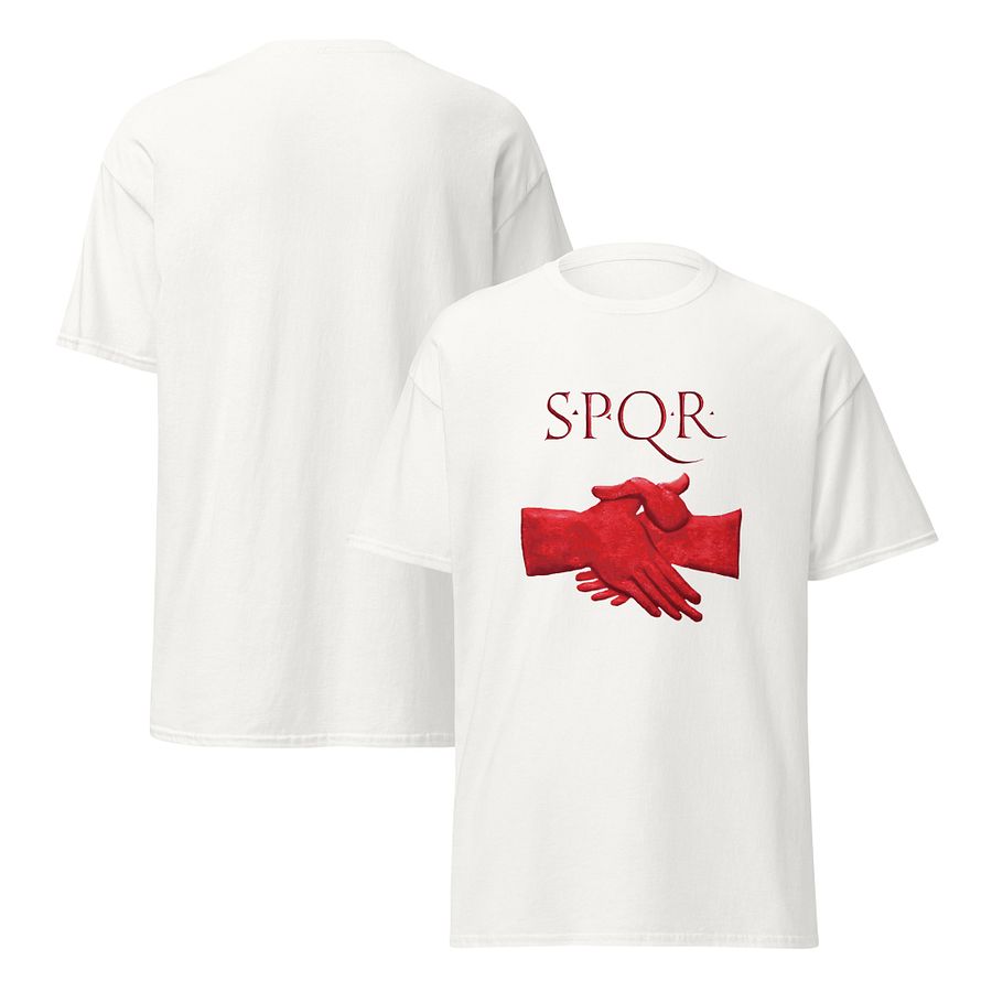 SPQR Handshake Authentic Roman Art from 1st to 3rd centuries AD, T-shirt product image (7)