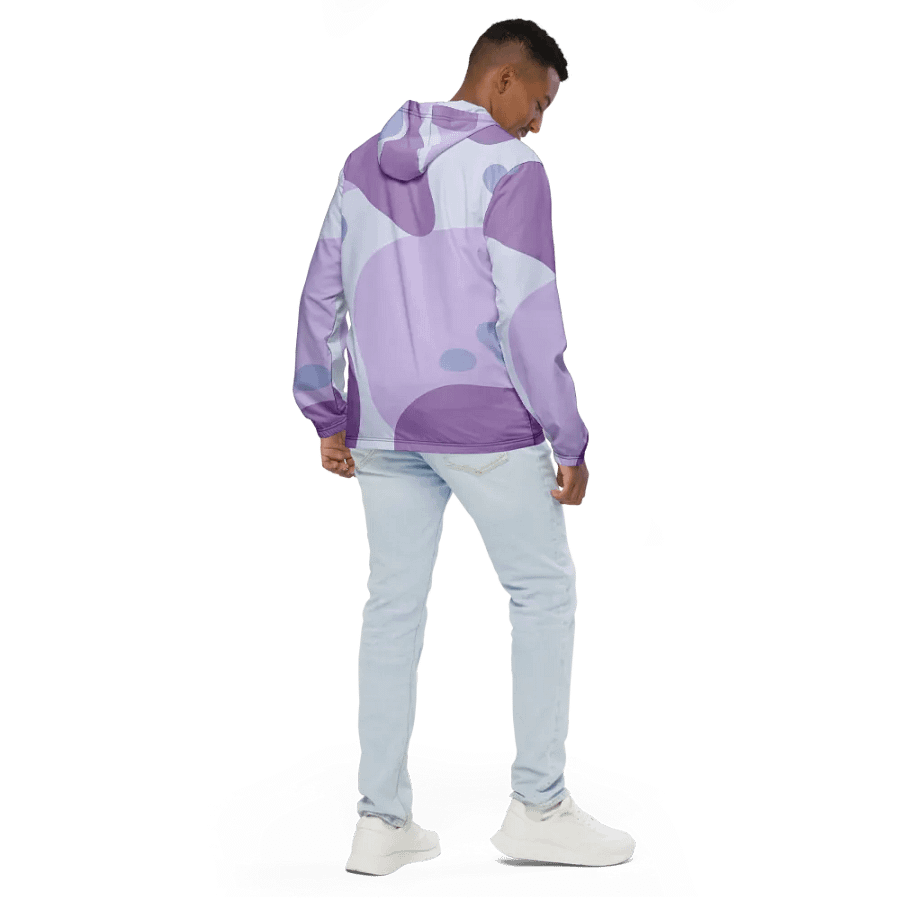 Grape Fizz Unisex Windbreaker product image (4)