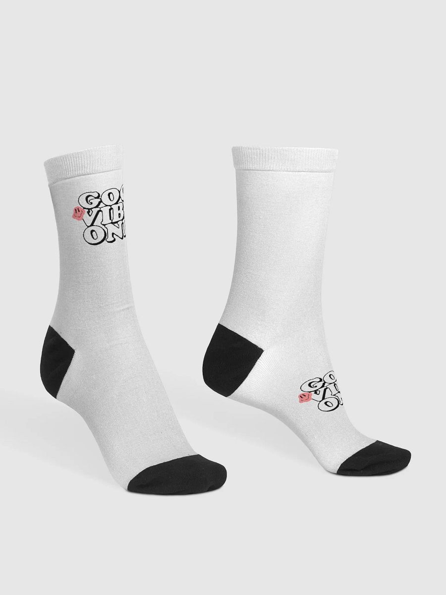 Good Vibes Only™ Men’s Crew Socks product image (3)