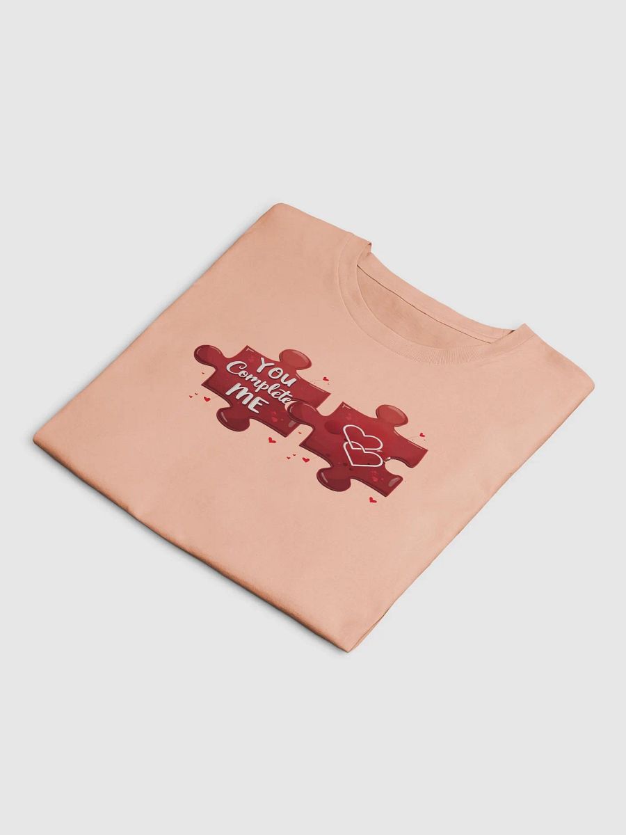 You Complete Me - Romantic Couples Puzzle Piece Design for Valentine's Day & AnniversaryWomen's Crop Top product image (25)