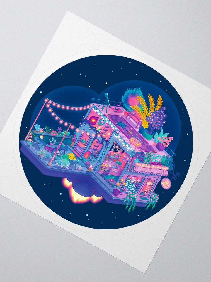 Galaxy Garden Cafe - Sticker product image (4)