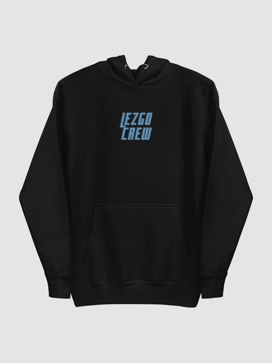 LGC unisex hoodie - bright blue logo product image (2)