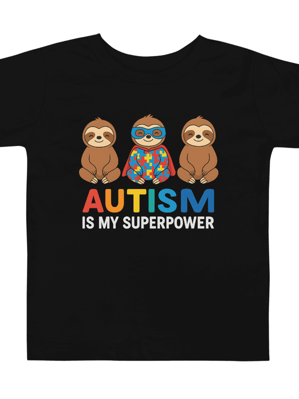 Autism Is My Superpower Toddler T-shirt product image (3)