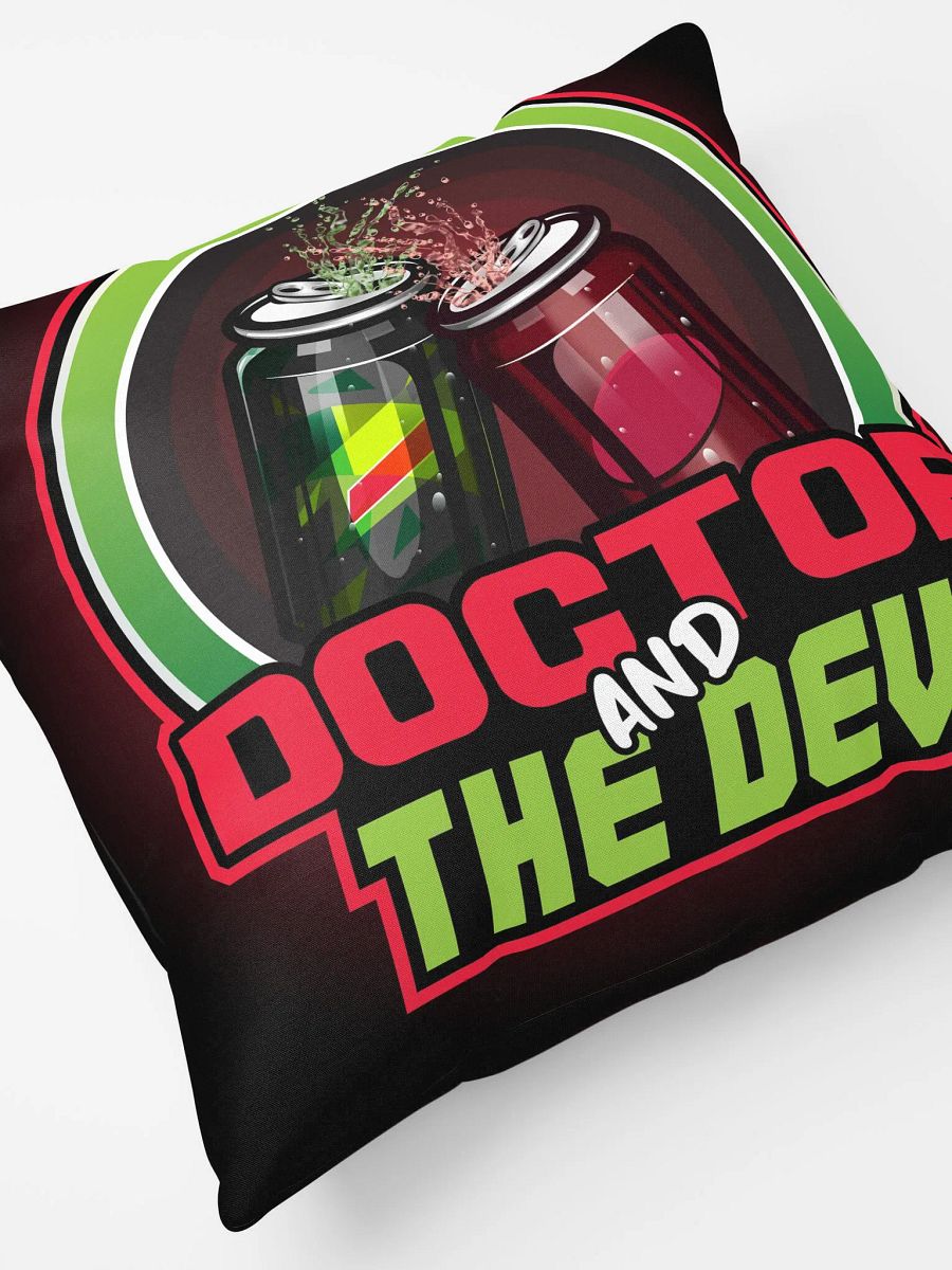 Doctor And The Dew – Throw Pillow Case (18x18 & 22x22) product image (7)