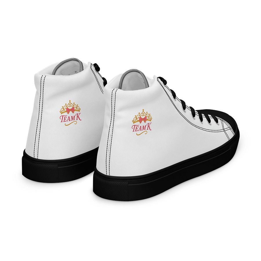 Team K (V-1) Women's High Top Canvas Shoes product image (7)