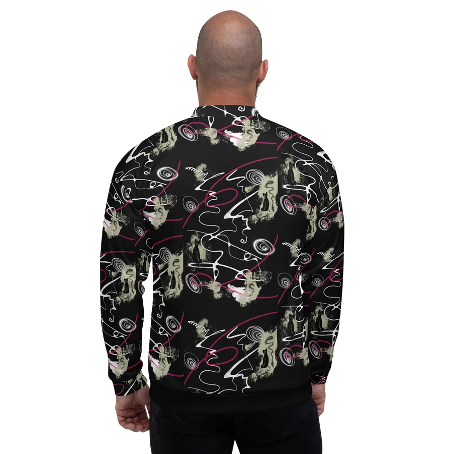 Scribble-Wear #5 Unisex Bomber Jacket/Black product image (5)