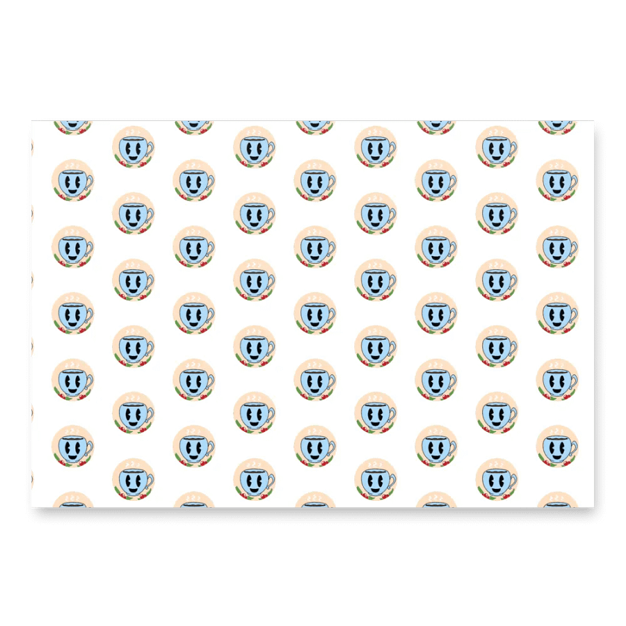 Christie's Caffeination Station Custom Wrapping Paper Set - 3 Unique Designs product image (3)