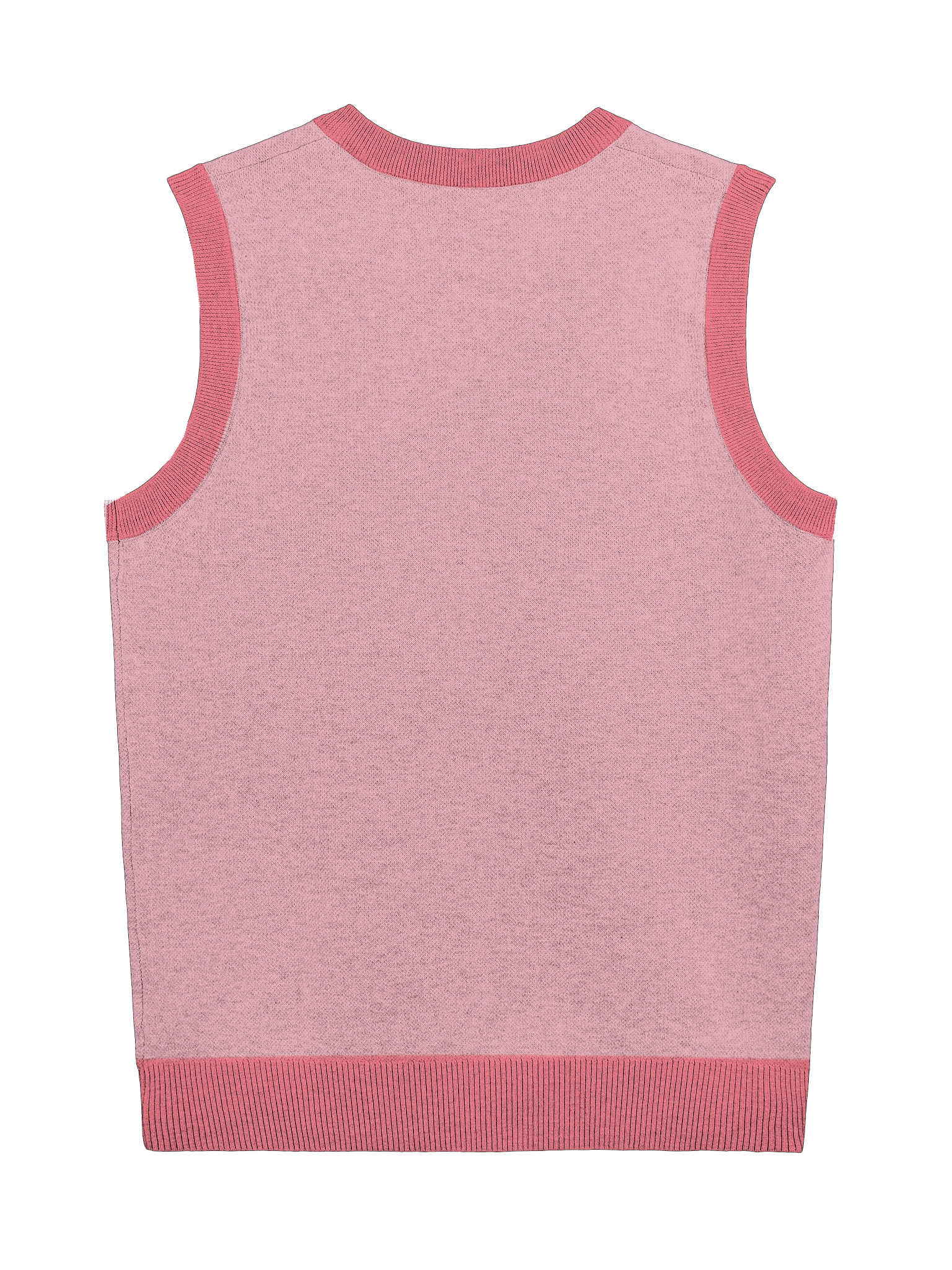 Pink Scholastic Celebration V-Neck Knit Vest product image (6)