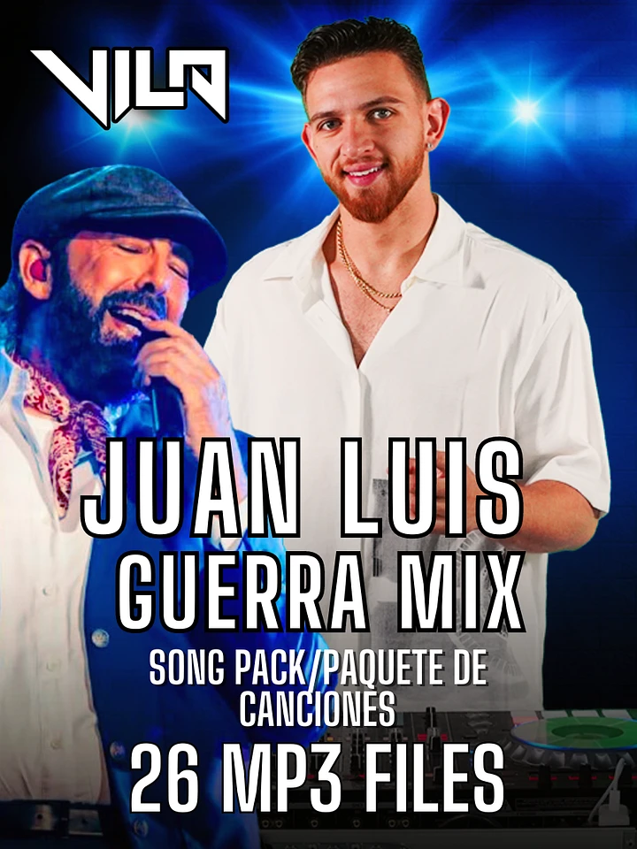 Juan Luis Guerra Mix - Song Pack/Paquete de Canciones (26 Songs/Canciones) product image (1)