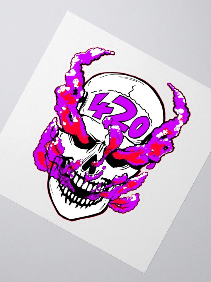 Indica Skull Sticker product image (2)