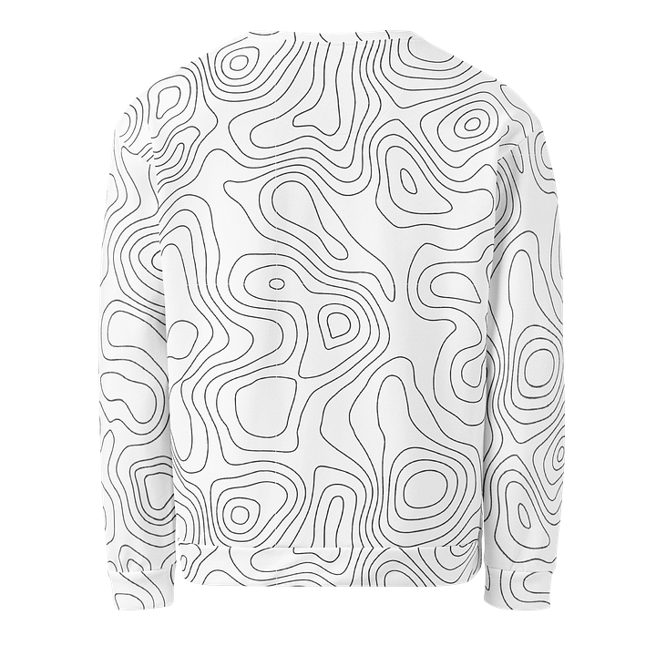 topographic sweatshirt product image (2)