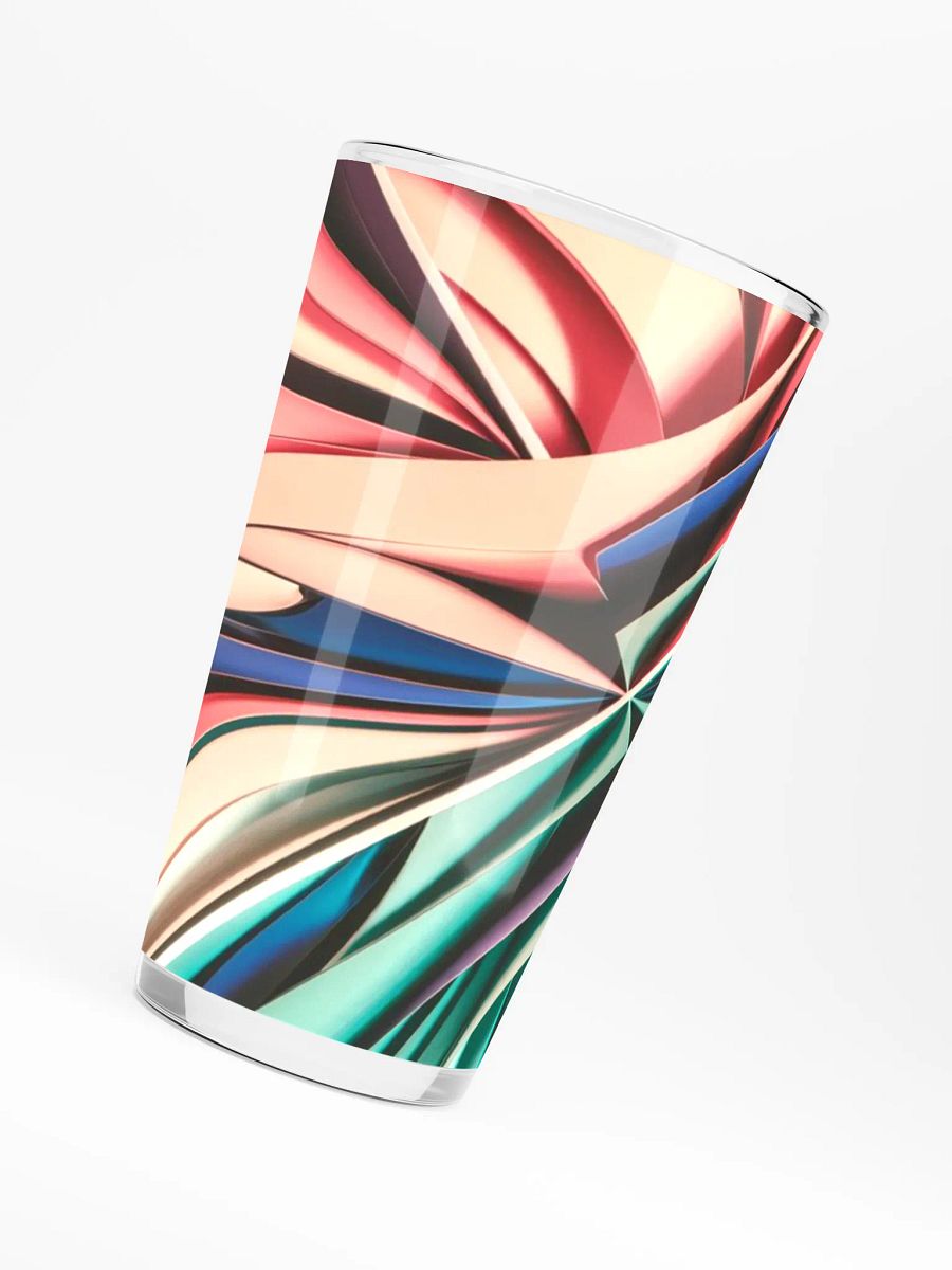 Graphic Grove Abstract Design Shaker Pint Glass - 16oz Clear product image (6)