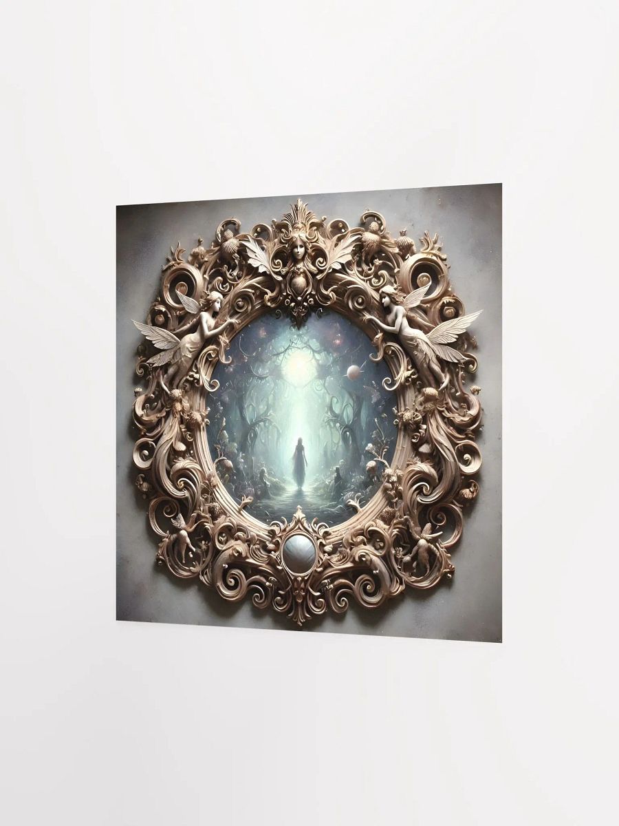 Mirror Realm Glow Matte Poster product image (4)