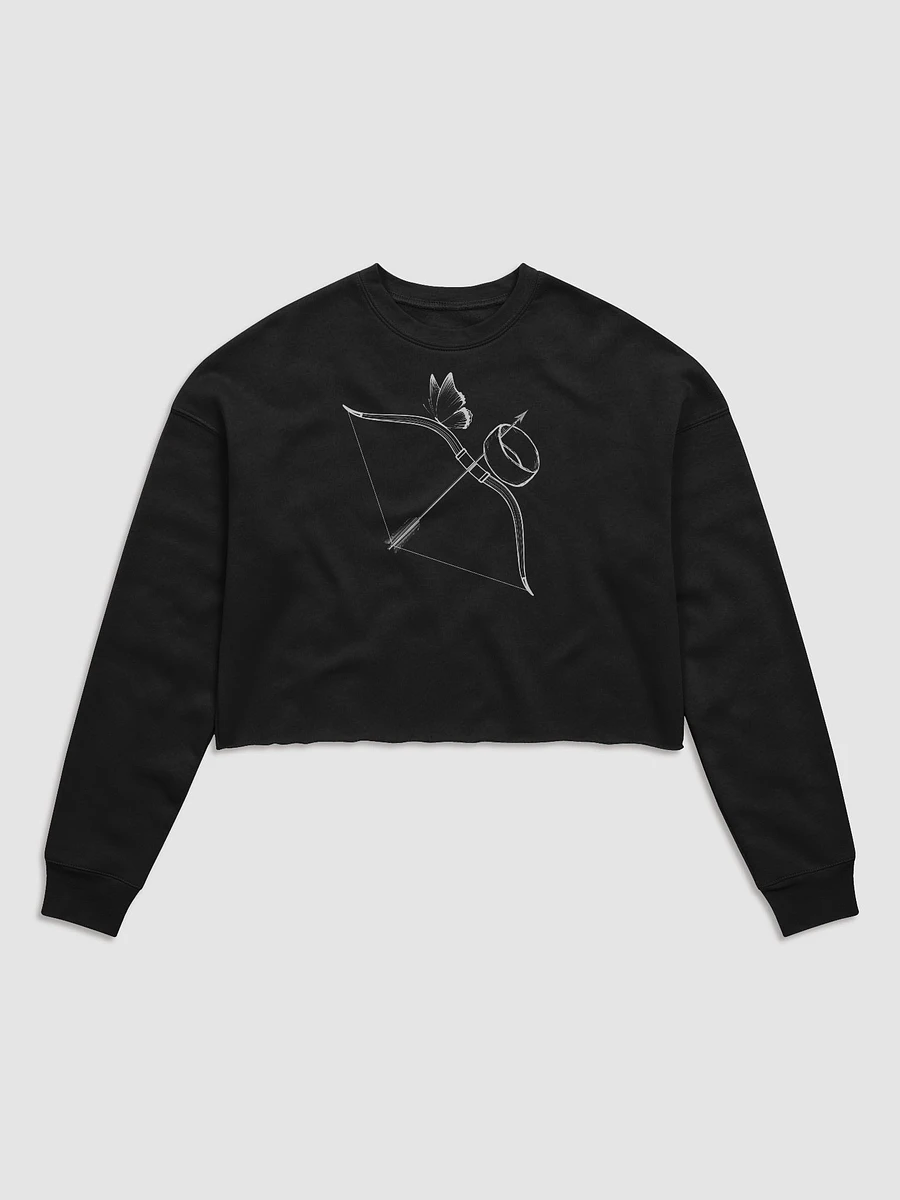 Bow, Arrow, Cuff & Butterfly Crop Sweatshirt product image (2)