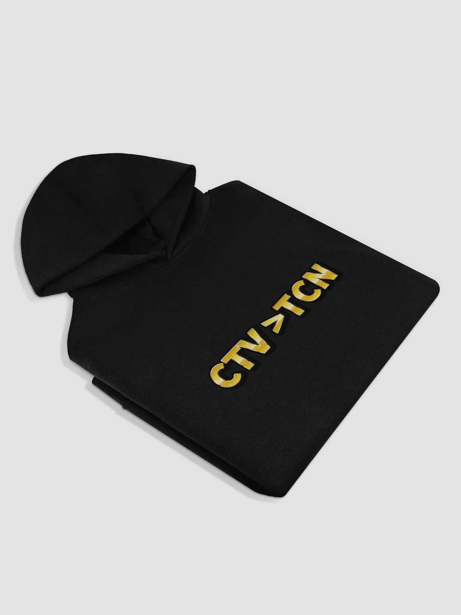 Gold Text Unisex Premium Hoodie product image (3)