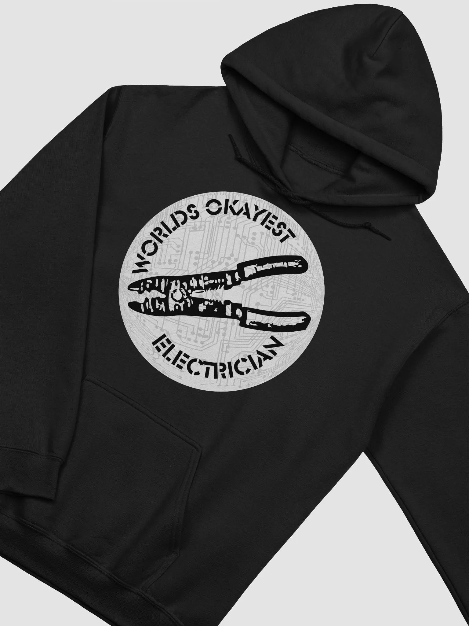 Worlds Okayest Electrician Hoodie product image (101)