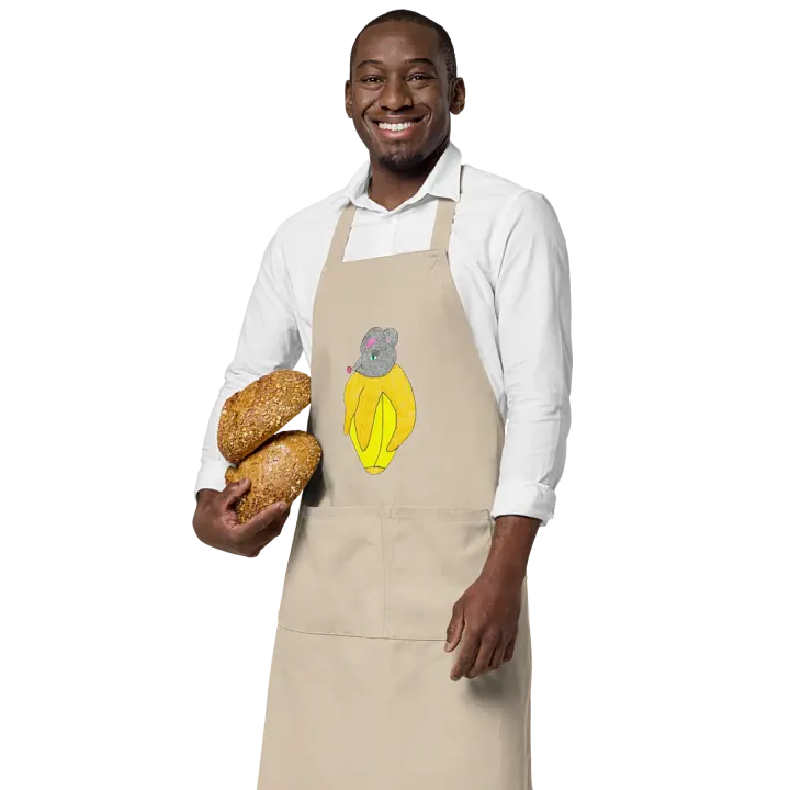 Banana mouse apron product image (1)