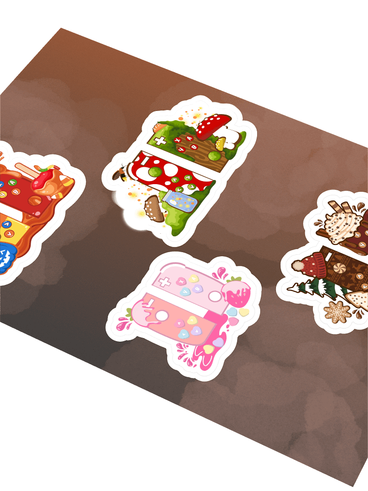 Fall/Winter Controllers Sticker Sheet product image (2)