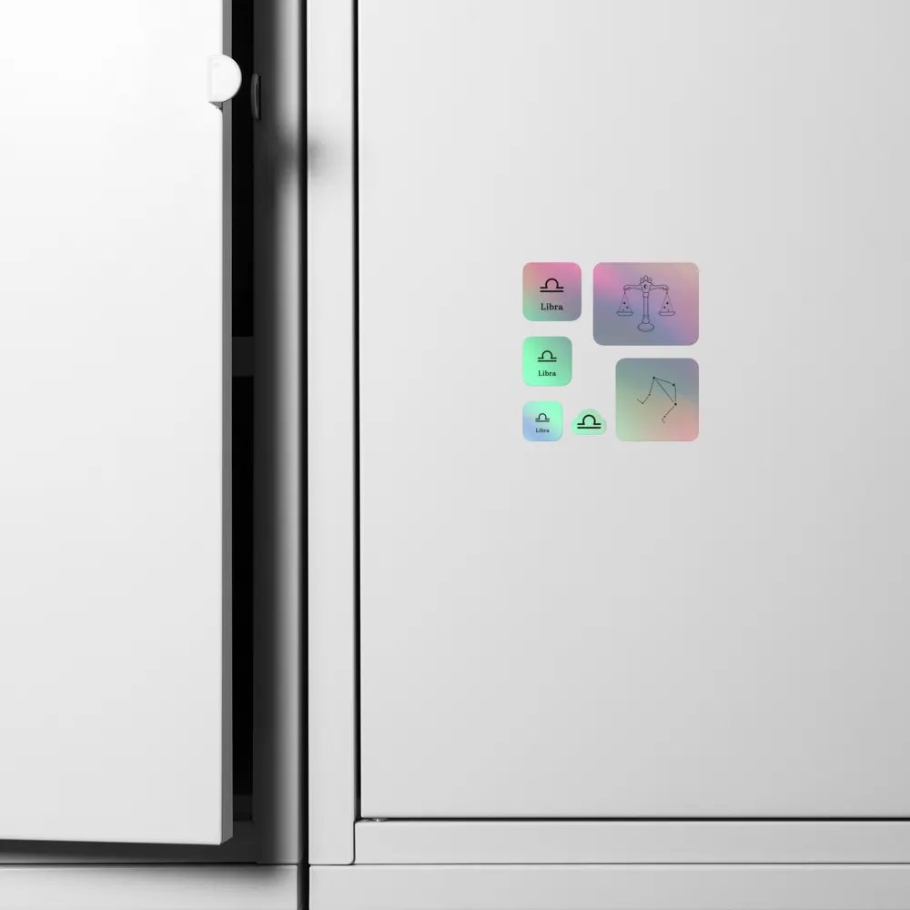 Zodiac Libra - Holographic Sticker Set product image (5)