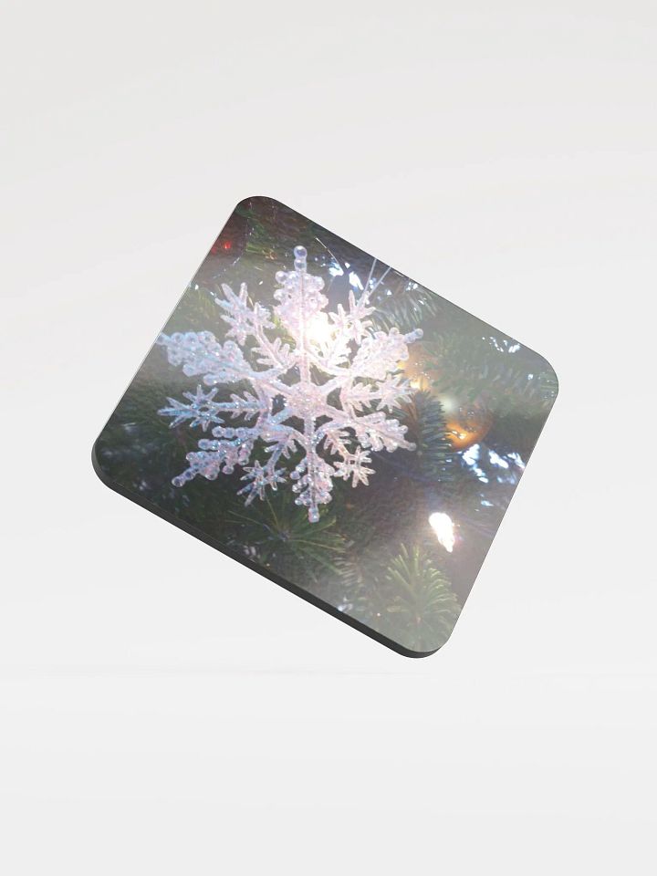 Holiday Snowflake Cork Coaster product image (1)