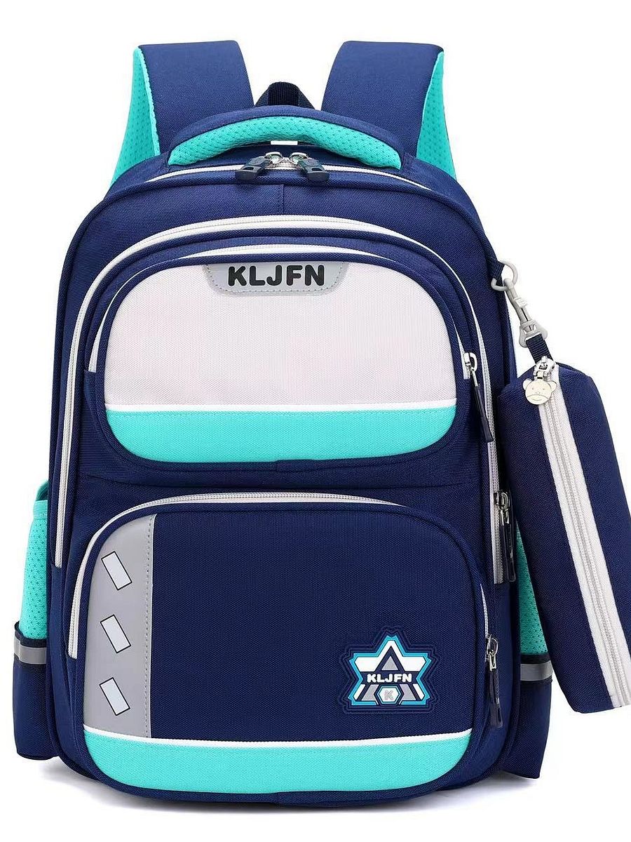 Waterproof Ultra-light Fabric Fashionable Large Capacity Spine Protection Burden Reduction Children's Bags - VIA Onlineshop product image (3)