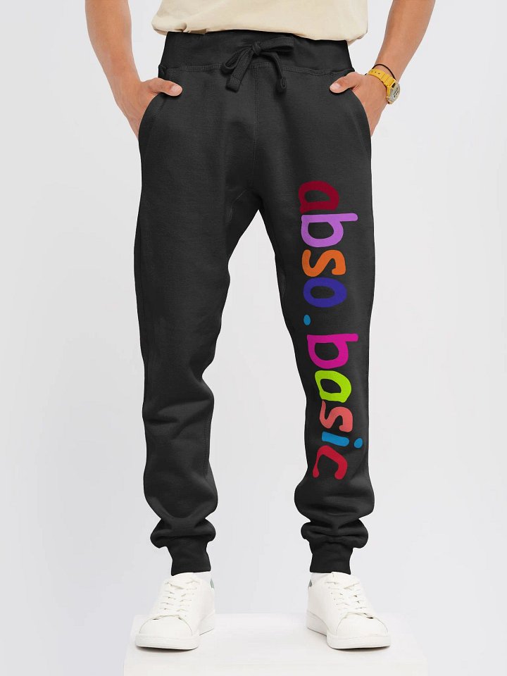 Unisex abso.basic colorful Fleece Joggers product image (2)