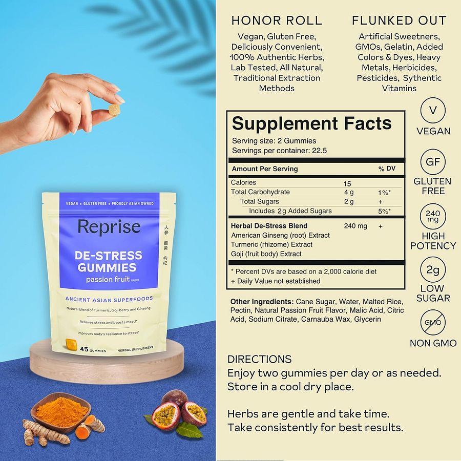 Destress Gummies by Reprise product image (5)