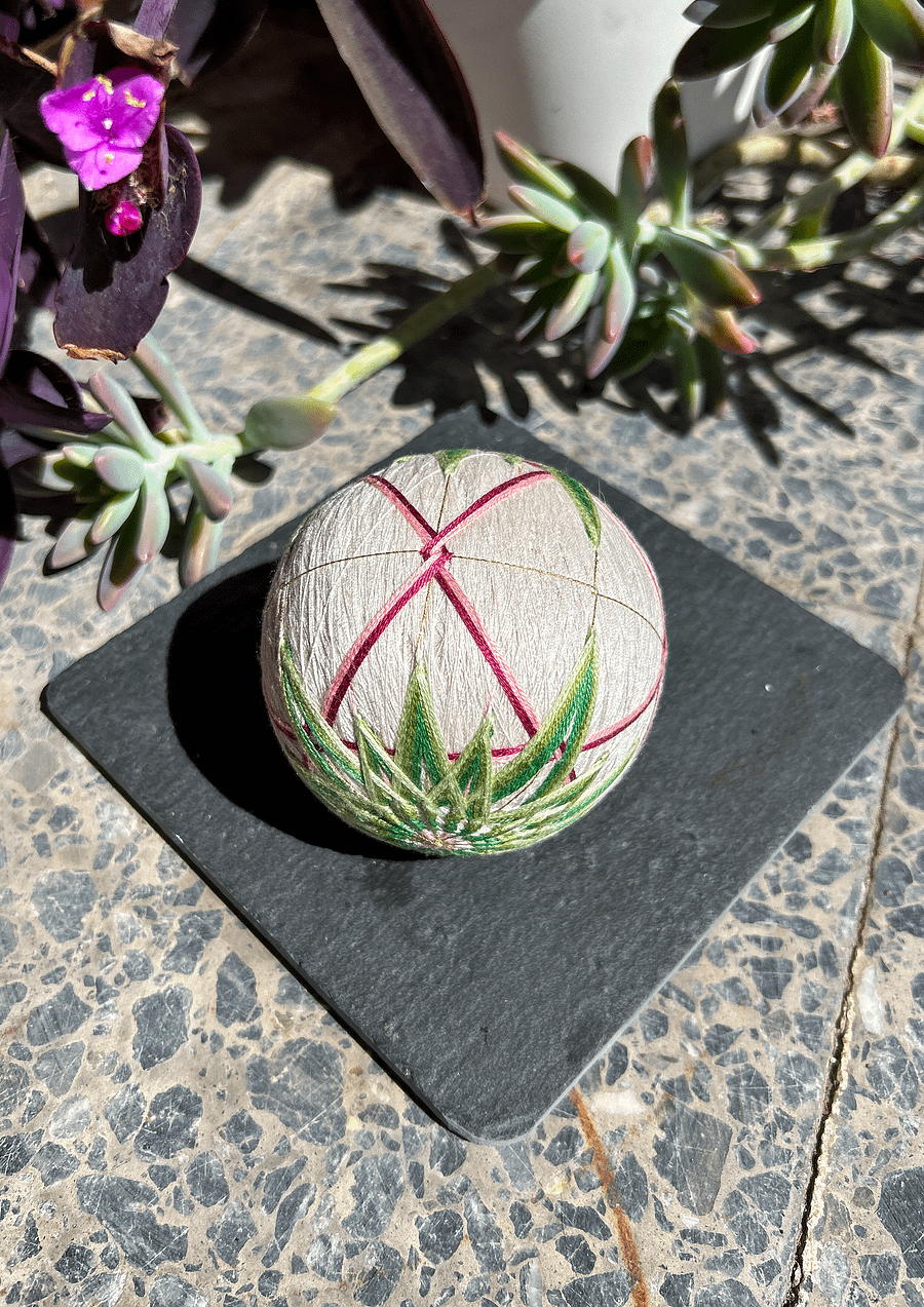Temari | Chrysanthemum Green product image (2)